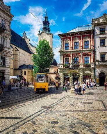 Apartments Galitskaya Street Lviv Exterior photo